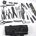 Kit de bolsa de herramientas para herramientas manuales de 46pcs